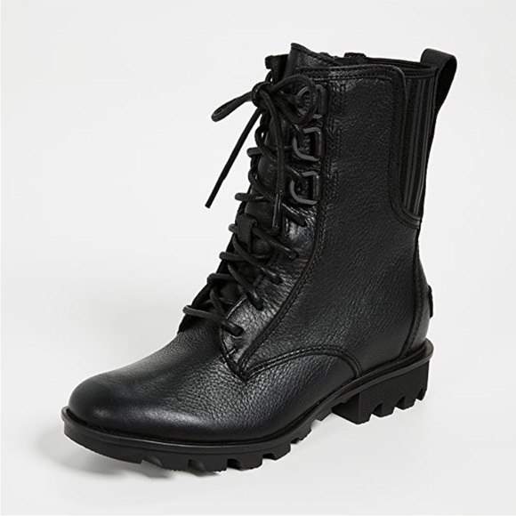 SOREL Phoenix Lace-Up Waterproof Combat Boots size - Picture 7 of 16